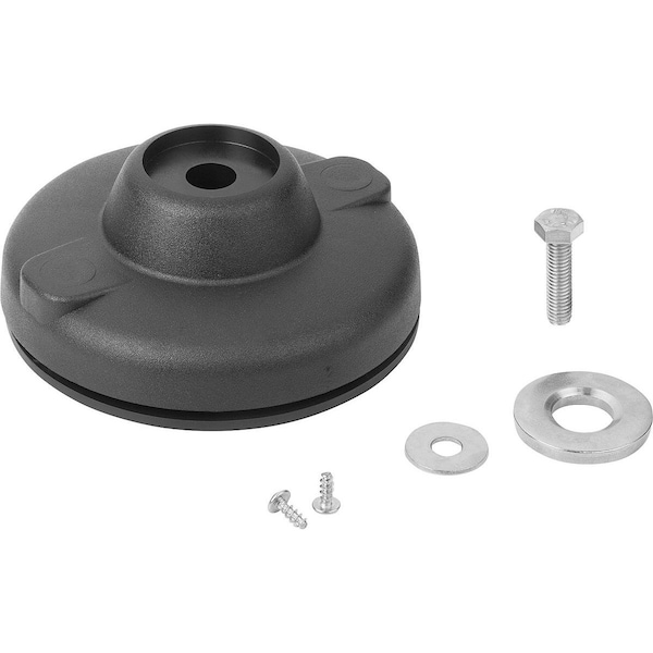 Kipp Conduit Fitting Slip, Plastic, Black K0424.41251 - main